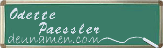 Odette Paessler Visitenkarte